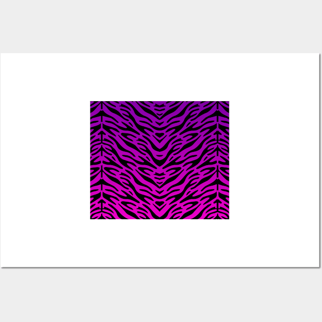 Zebra midge pattern Wall Art by timegraf